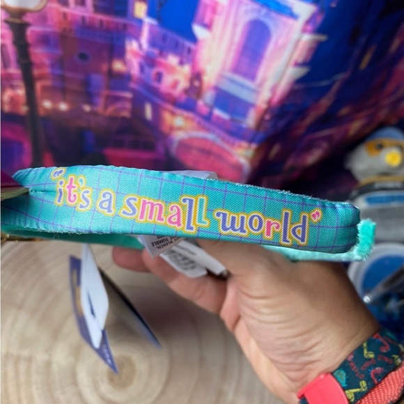 Disney Mickey Mouse the main attraction small world ears 50th anniversary -NEW - Picture 3 of 4